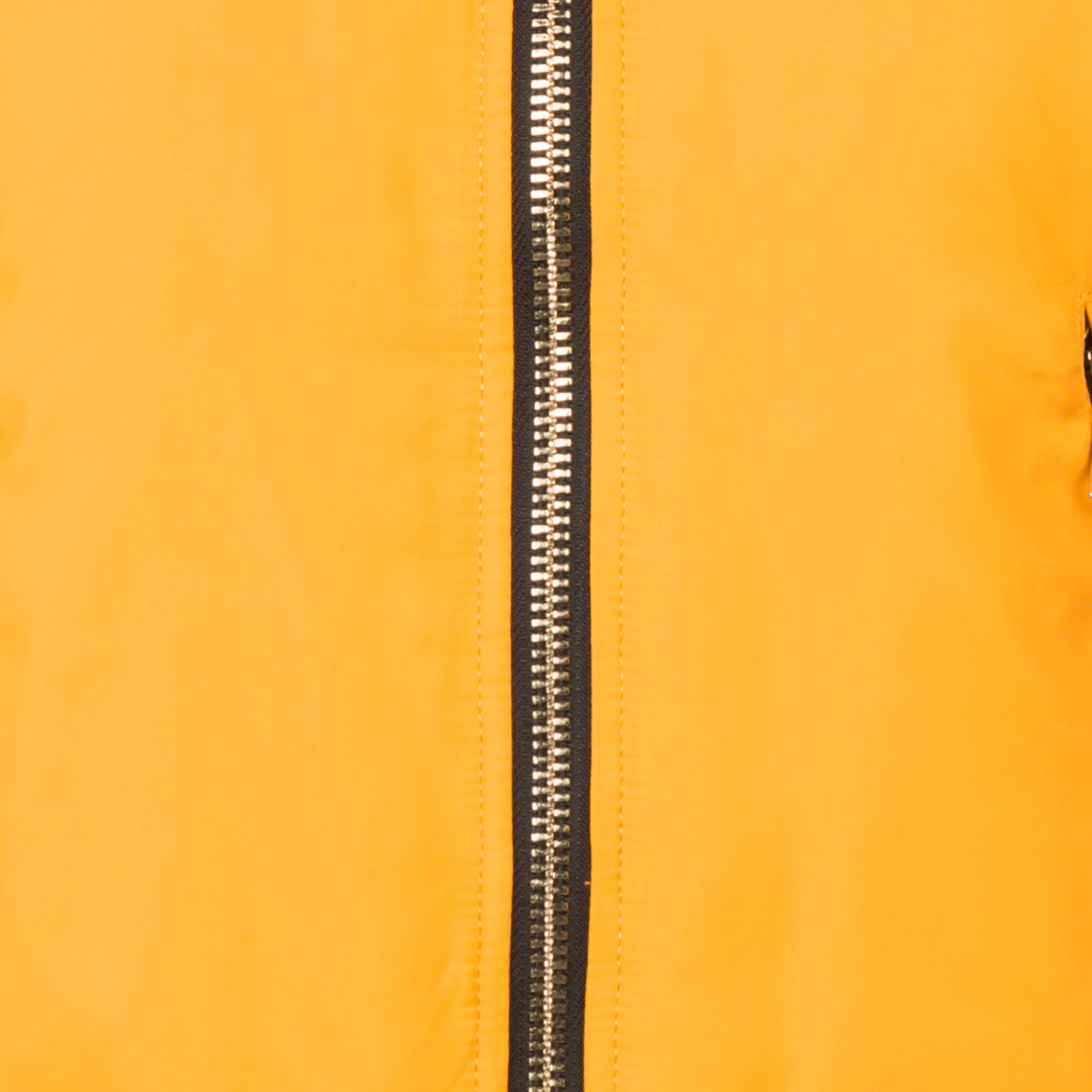 Bomber col classique droit | Jaune