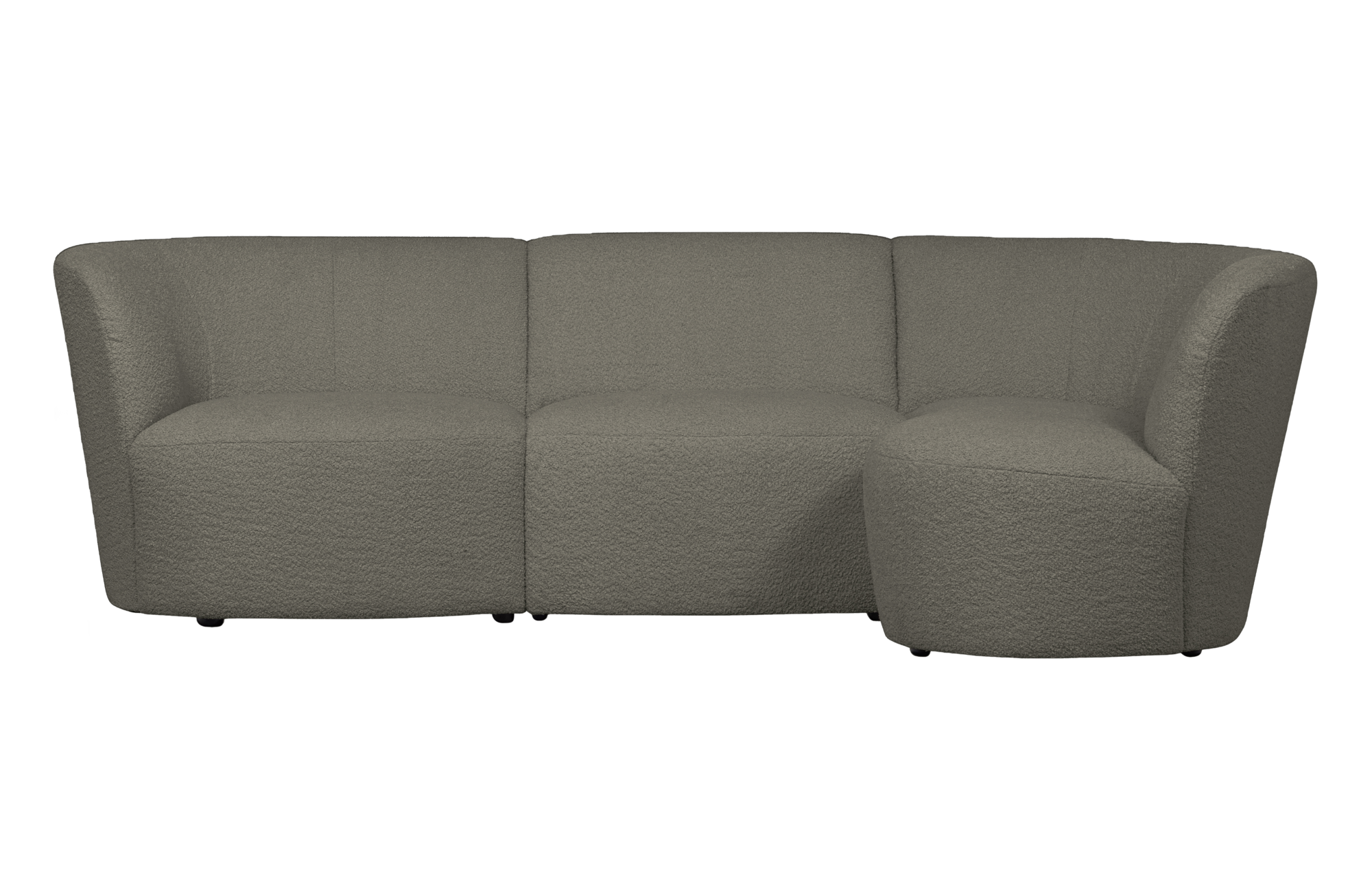 WOOOD Exclusive chaise longue element rechts Coco Coco chaise longue element rechts - Warm groen