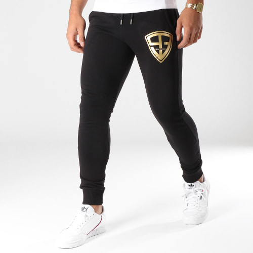 Pantalon Jogging 93 Empire Noir Doré