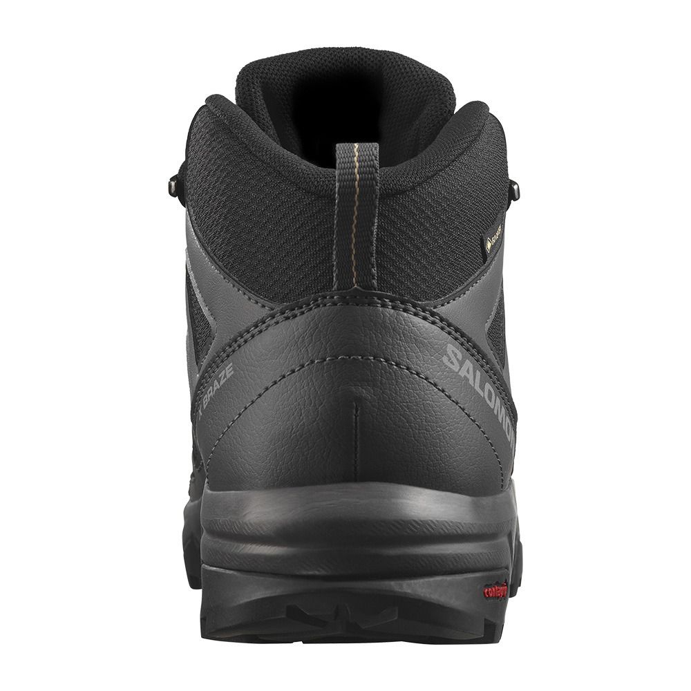 Salomon X BRAZE GTX - Chaussures randonné Femme black/magnet/hazelnut
