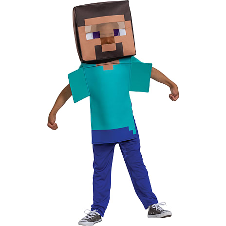 Minecraft Adaptive udklædning - Steve 7-8 år