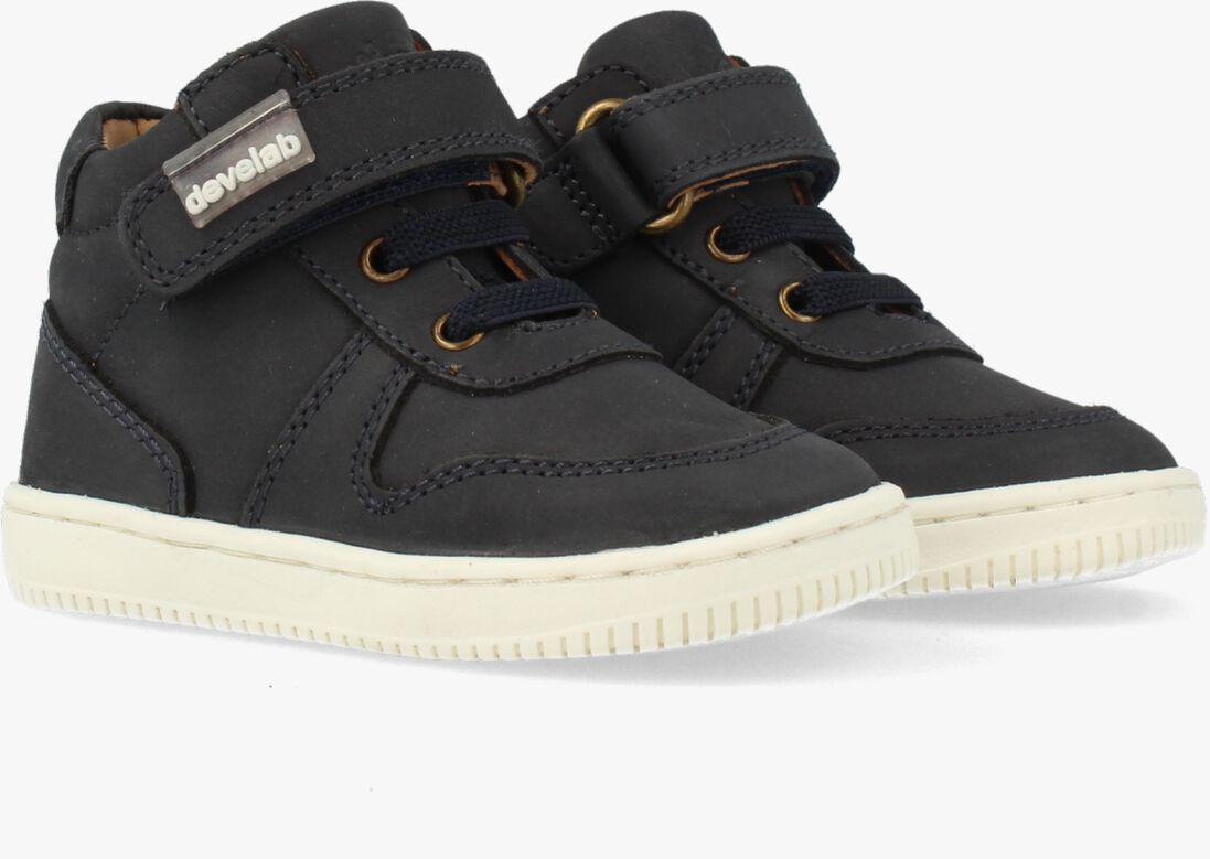 DEVELAB blauwe develab hoge sneaker 44331