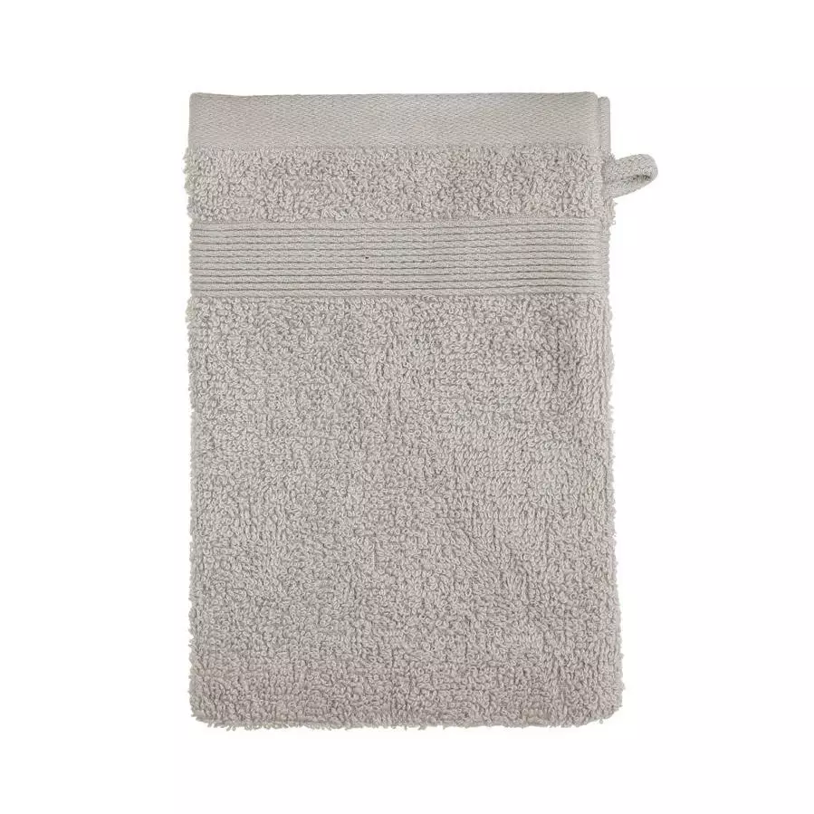 Lot de 2 gants de toilette Vita Taupe