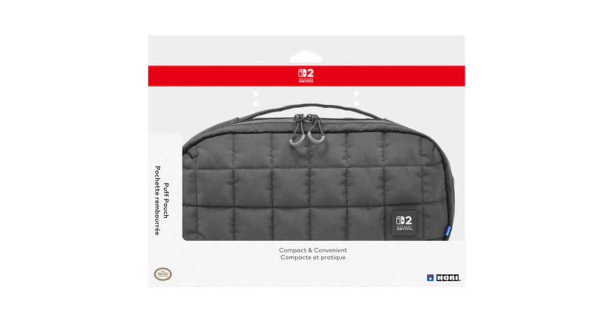 HORIPuff Pouch (Black) voor Nintendo Switch 2 tas  (Zwart)