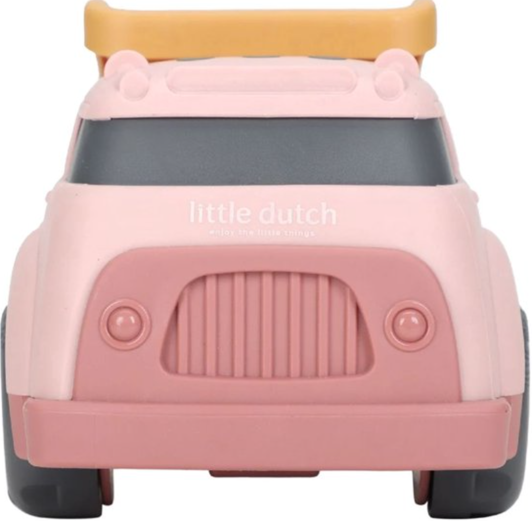Little Dutch Little Dutch Kiepwagen Roze 17cm