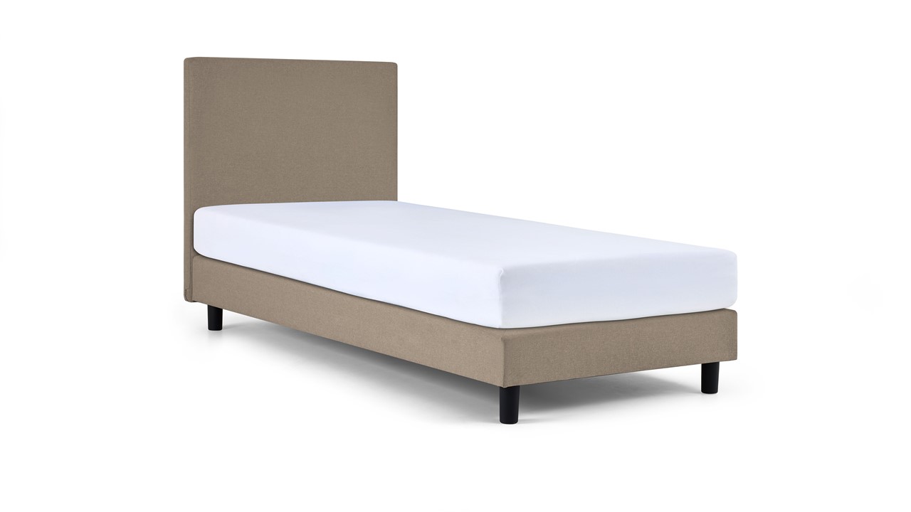 Box Ambra met Easy Pocket 300 matras taupe