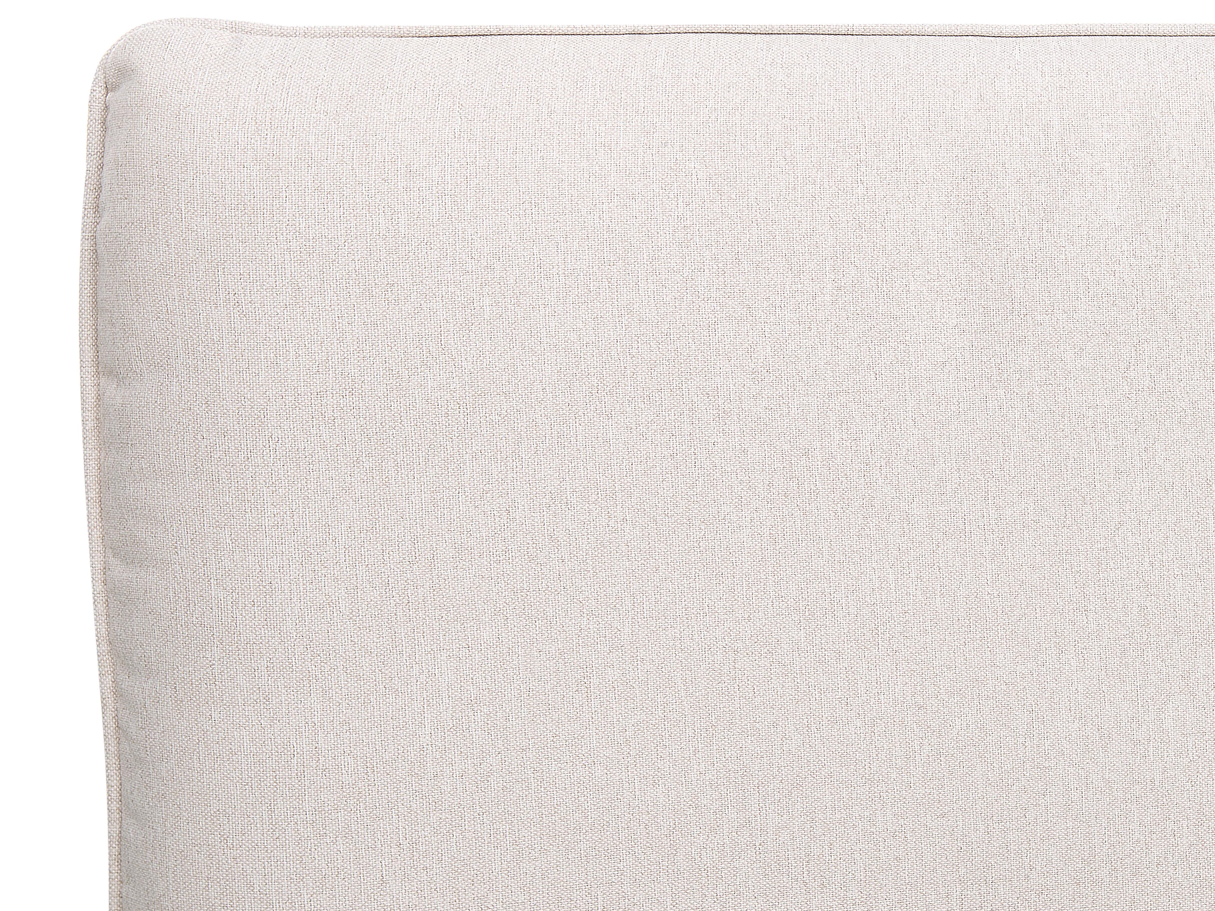 Bed Stof CORIO 180 x 200 cm Lichtbeige