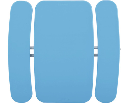 Lifetime 4-zits kleutermeubelset bestaande uit: 2 banken, tafel, blauw kunststof