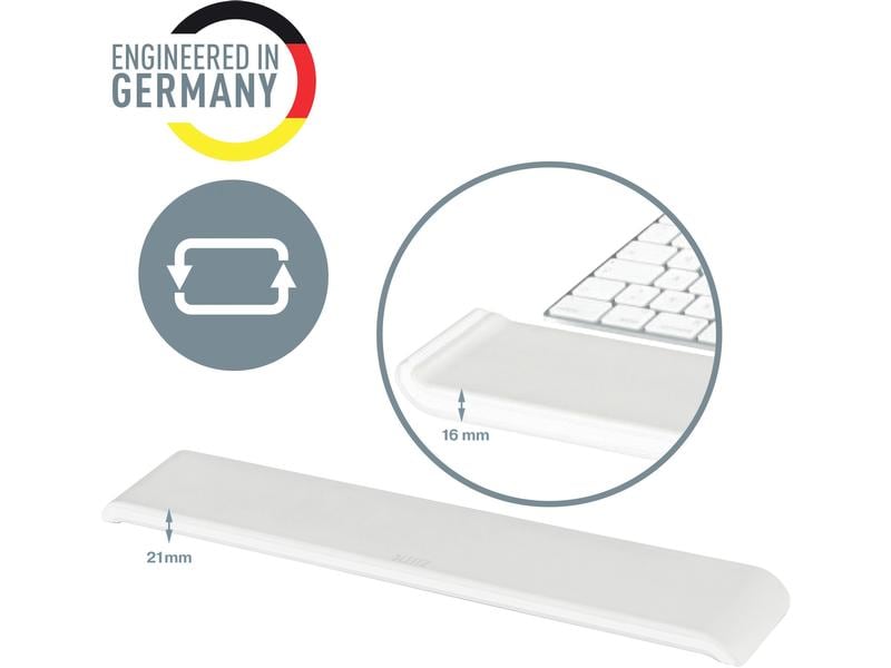 Leitz Ergo Cosy Verstellbare Handgelenkauflage Leitz Ergo Cosy Verstellbare Handgelenkauflage für Tastaturen