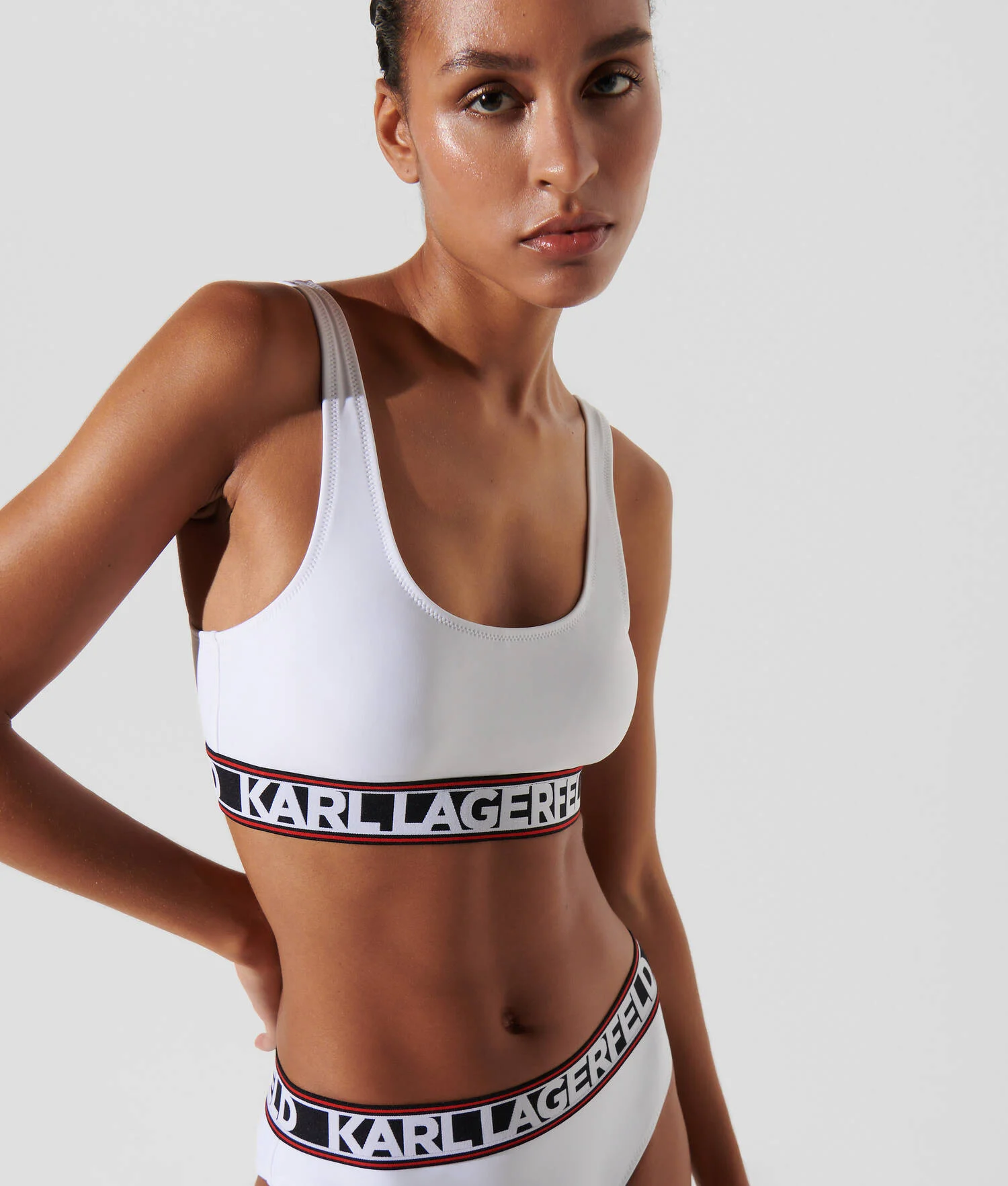 HAUT DE BIKINI AVEC LOGO KARL