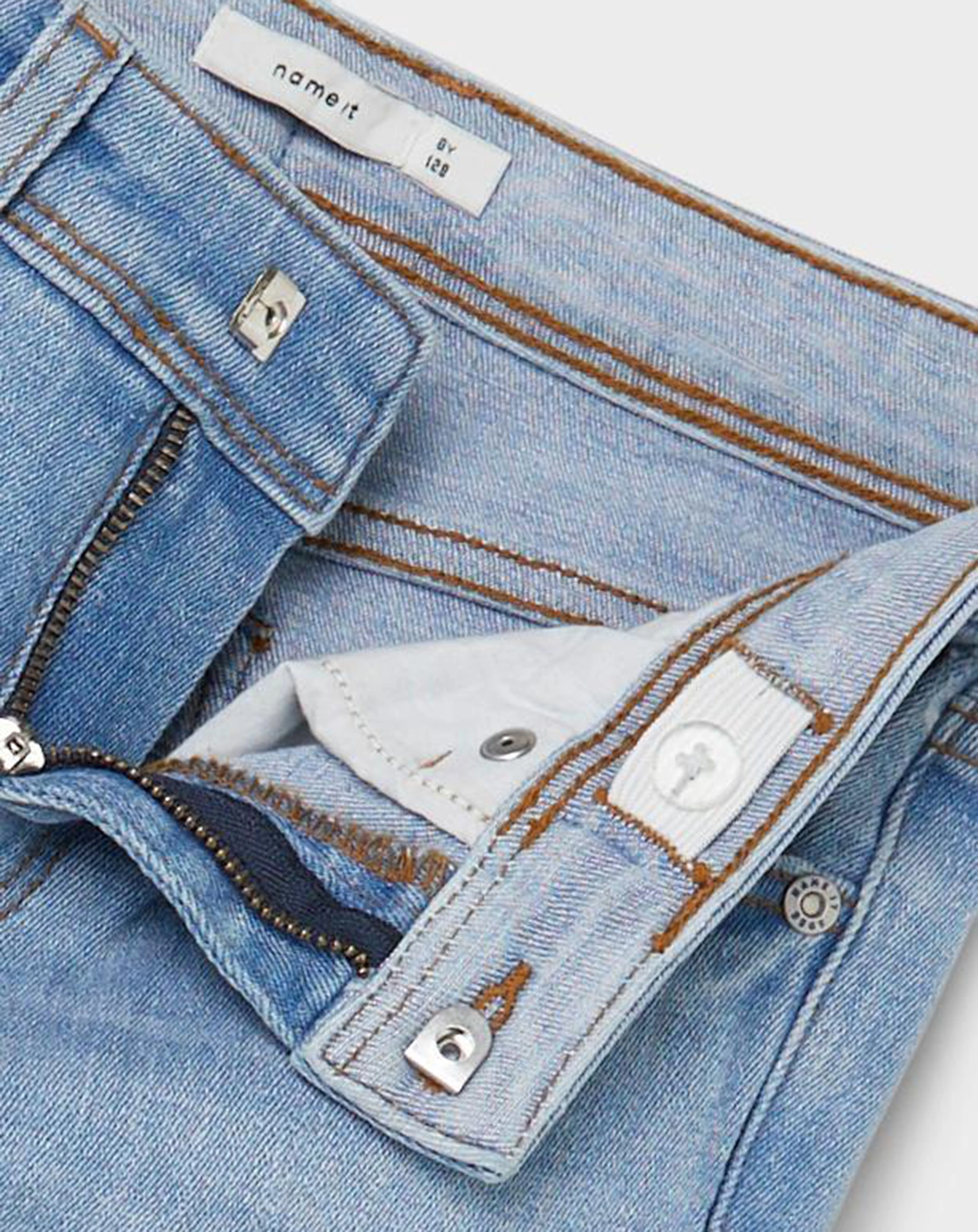 Jeanshose NKMRYAN STRAIGHT in light blue