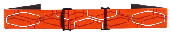 Masque O'Neal B-30 Hexx V.22 Orange/Blanc - Radium Rouge