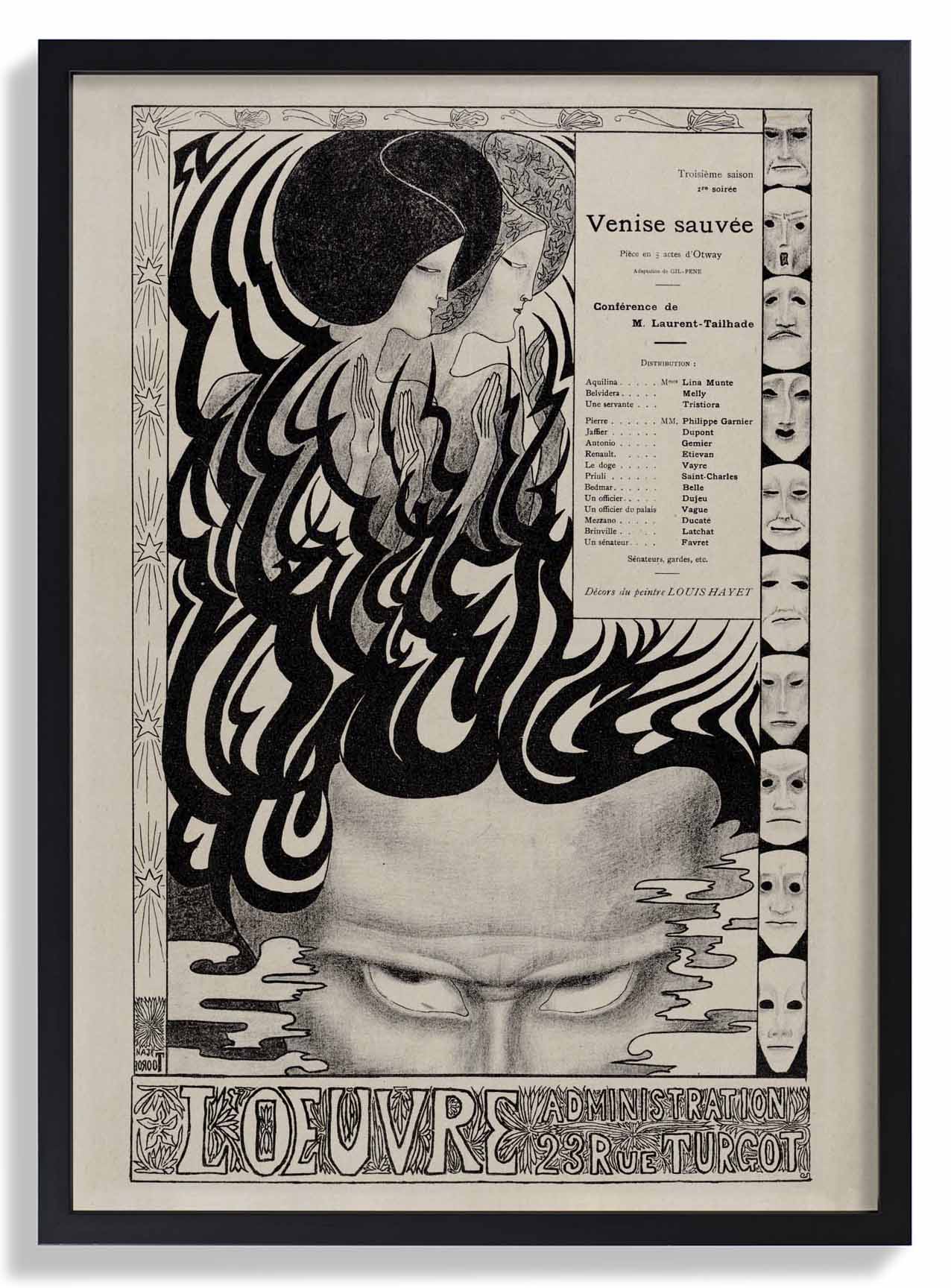 Vénise sauvée von Jan Toorop spielen
