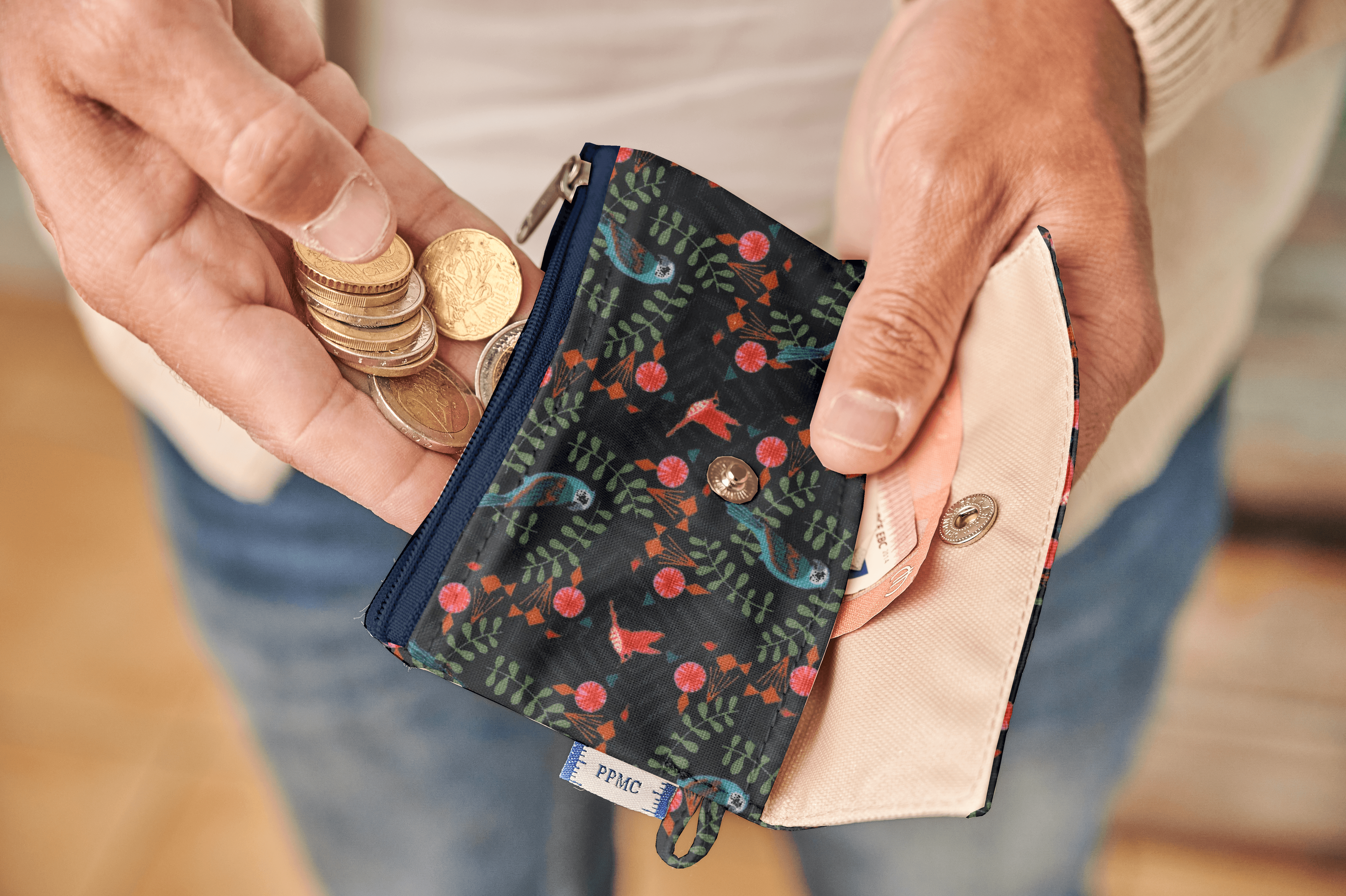 Mini Pochette Porte-Monnaie Birdy