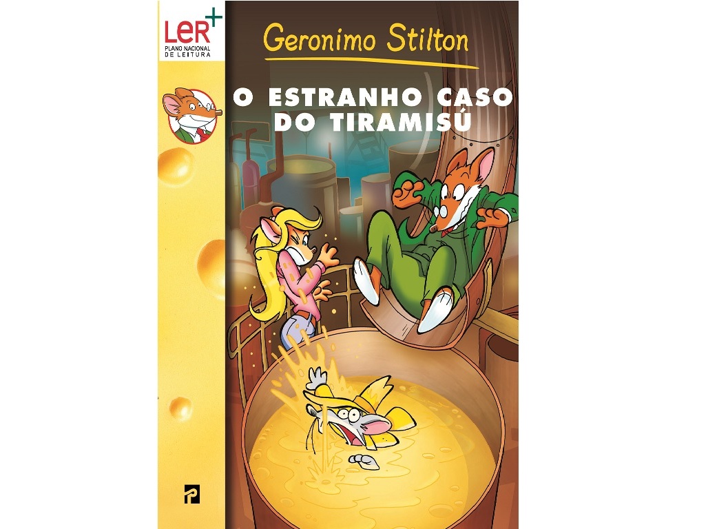 LIVRO GERONIMO STILTON N:43 O ESTRANHO CASO DO TIRAMISÚ