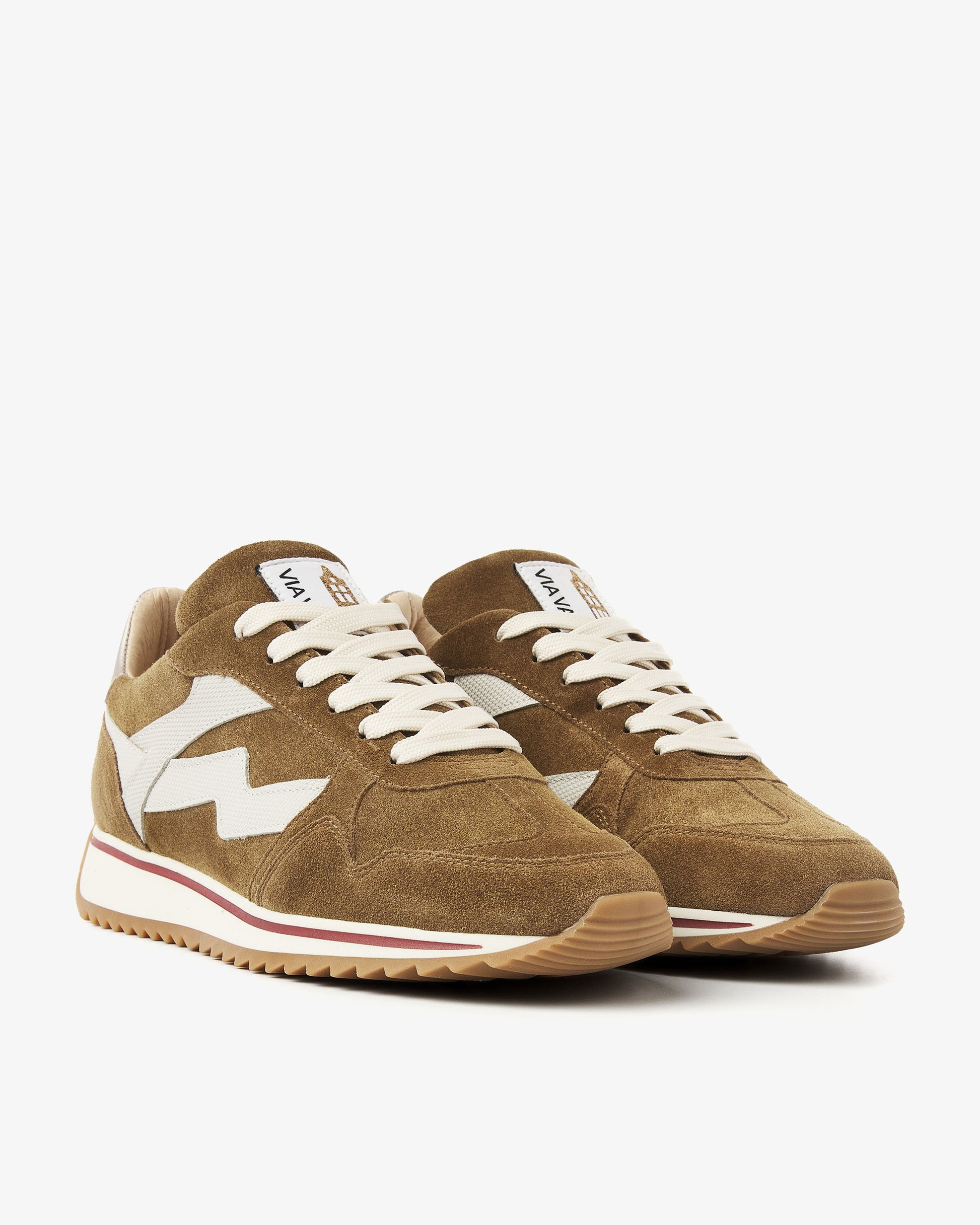 VIA VAI khaki dames sneakers Mikki Alex