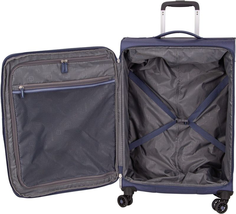 American Tourister - Aerospin - Spinner - Indigo - Lichtgewicht Koffer - 80 Liter