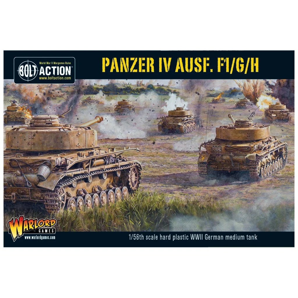 Bolt Action - German Panzer IV Ausf. F1/G/H Medium Tank