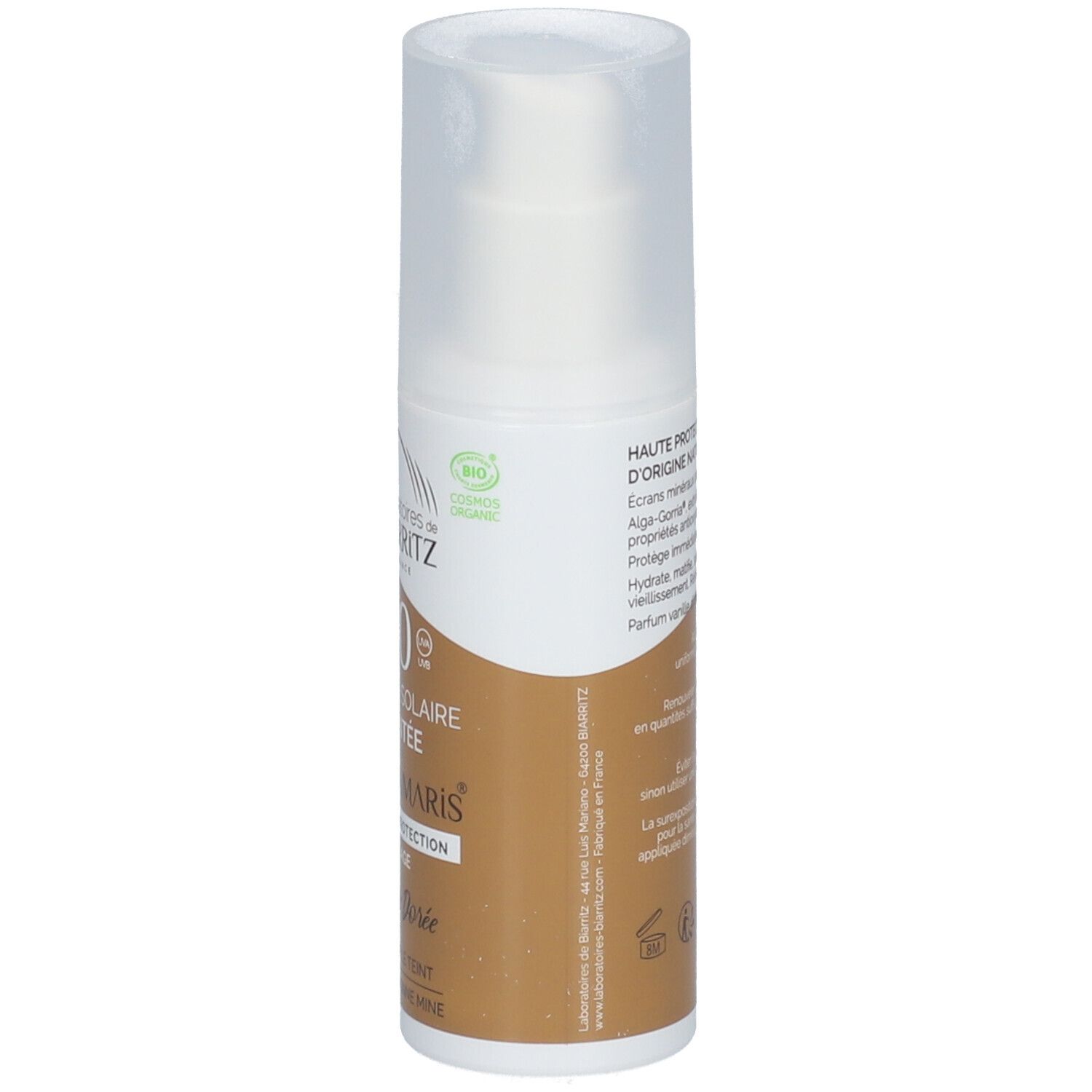 Laboratoires de BIARRITZ getönte Sonnencreme Gesicht LSF 30