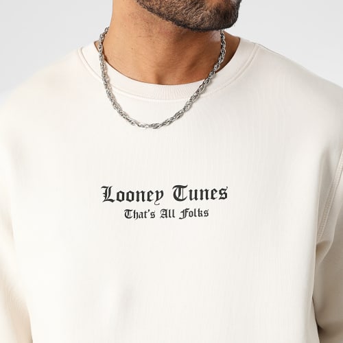 Sweat Crewneck Tweety Graff Beige