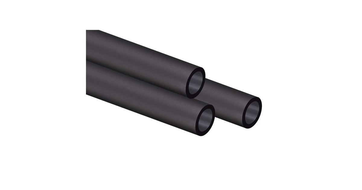 CorsairHydro XT Hardline Satin 14 mm buis  (Zwart (mat), 3x 1 m, PMMA)