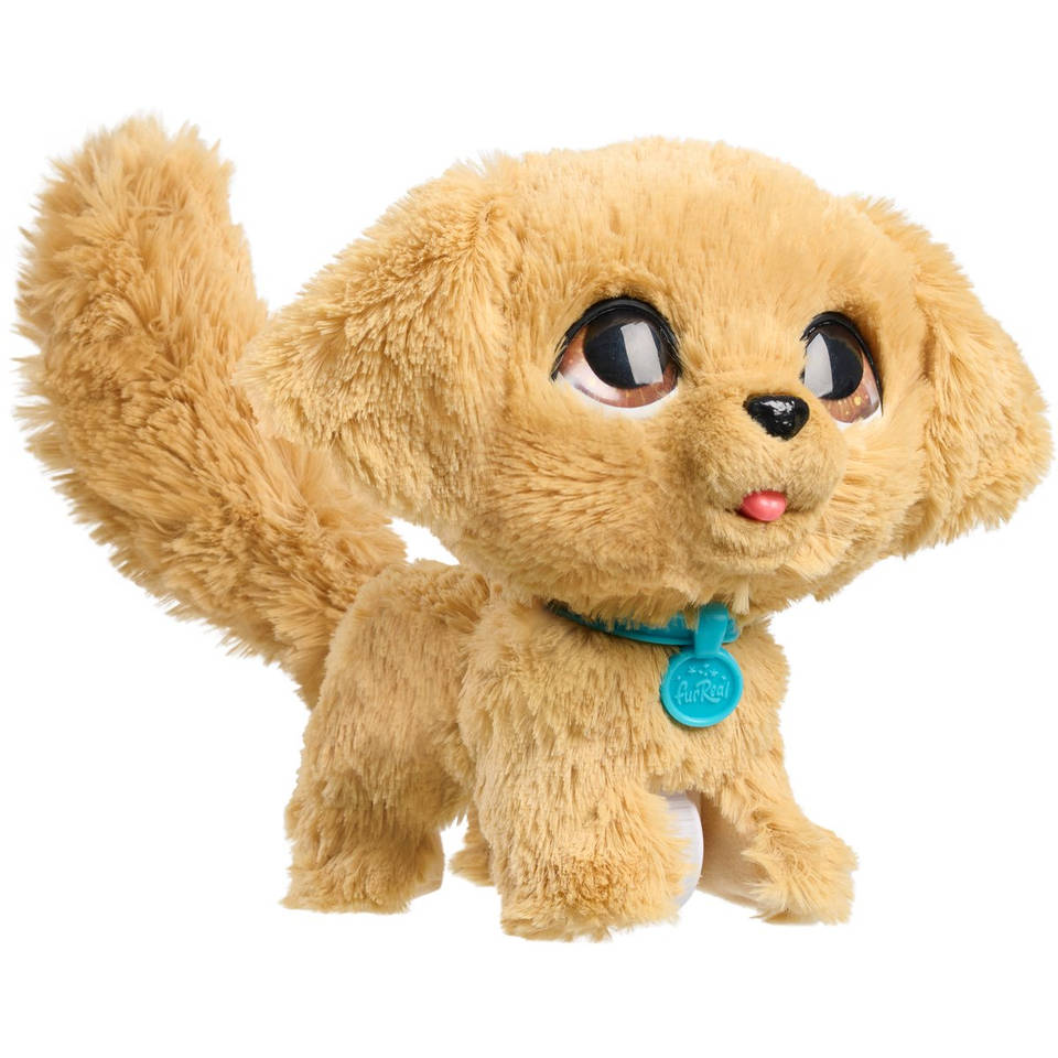 FurReal WagaLots Golden Retriever interactieve pluchen knuffel