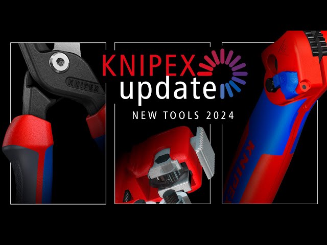 Knipex 95 12 225 Kabelschaar Stepcut XL met getrapte snijrand - 120mm - comfort greep