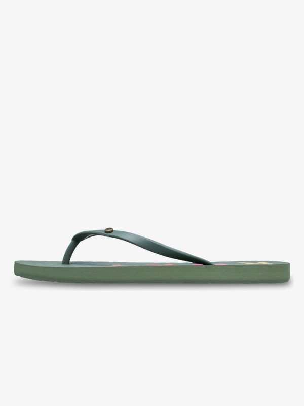 Sandy Tongs Vert Femme
