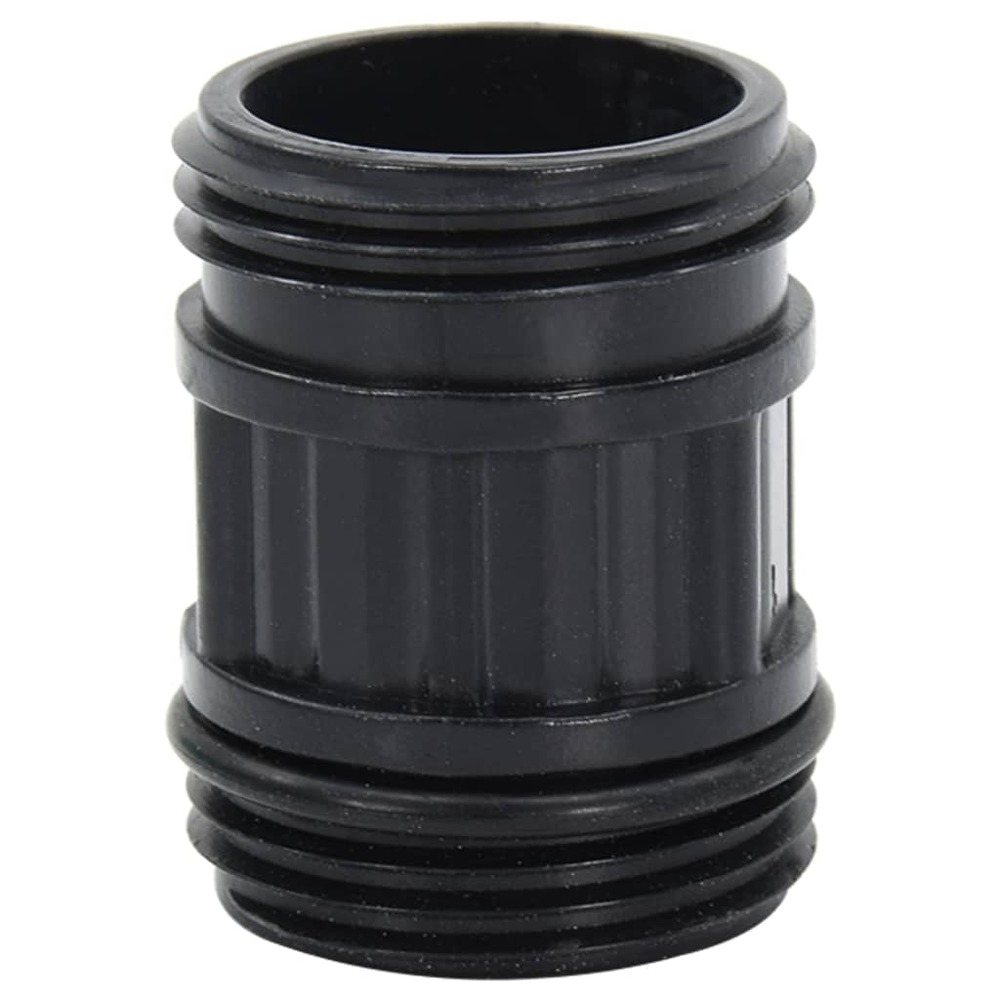 Tuyau d'aspiration avec raccords en pvc noir 1