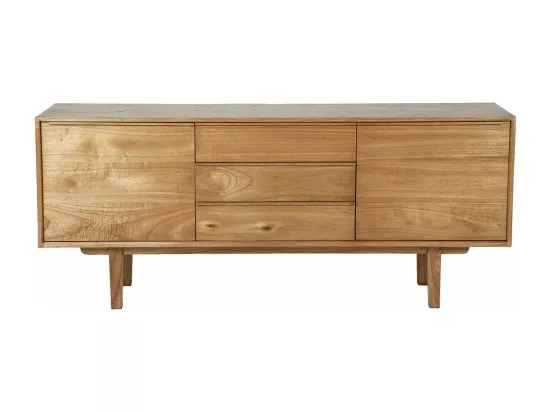 Commode en mindi massif 180 cm
