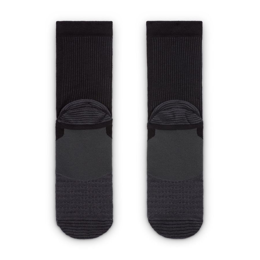 Nike Chaussettes Running Trail Run Crew - Noir/Gris/Argenté