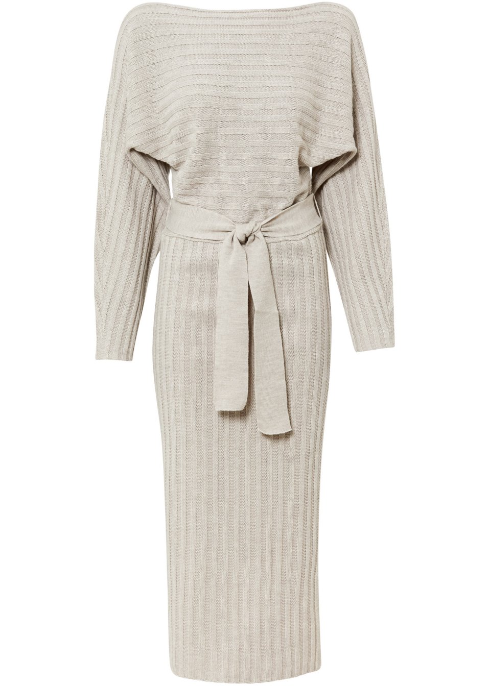 Robe en maille et ceinture (Ens. 2 pces.)