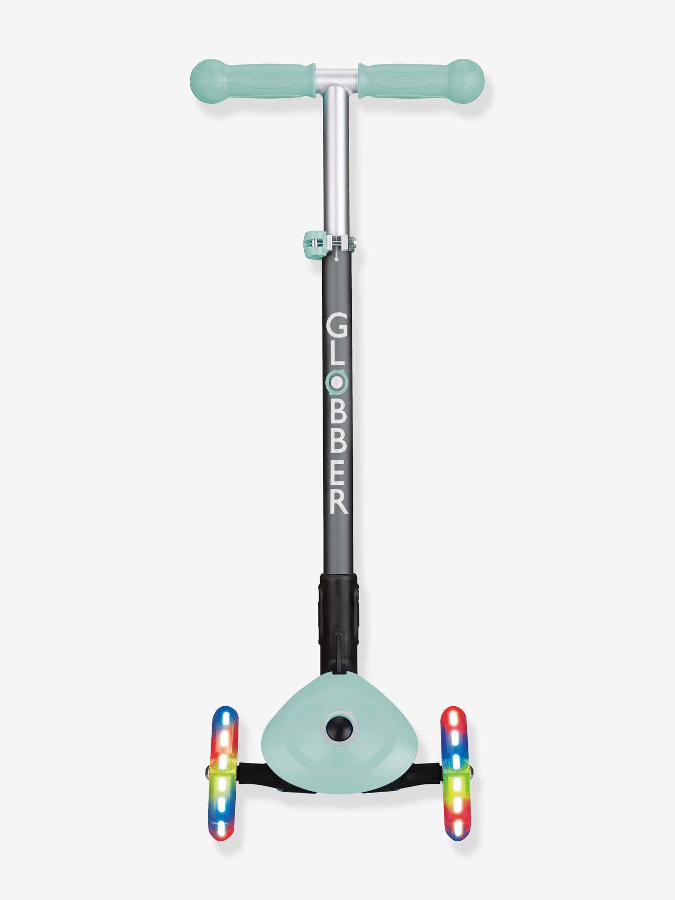 Scooter conversível dobrável de 3 rodas Primo com luzes