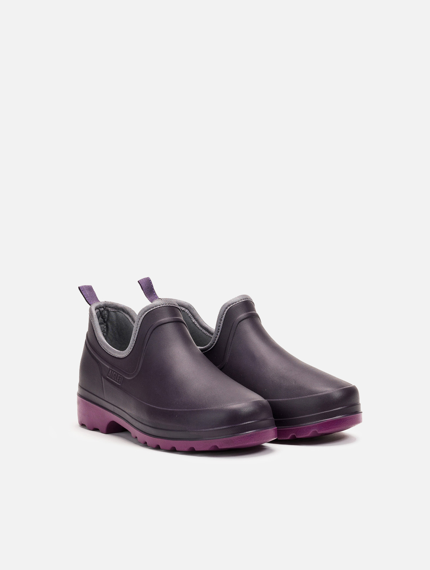 Le sabotin ultra-léger AUBERGINE/DAHLIA