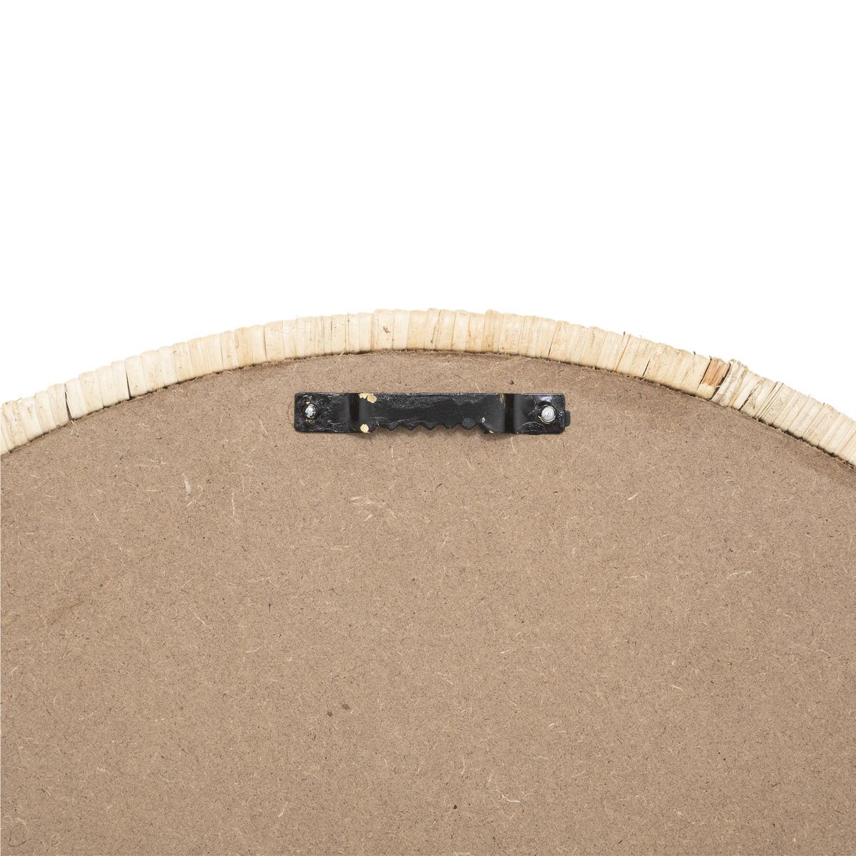 MIROIR ROTIN JESSY D.25CM