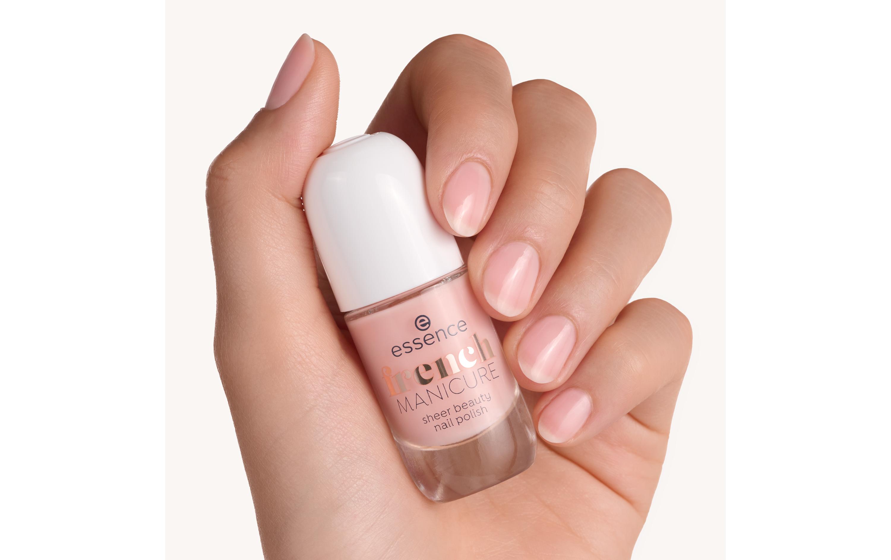 Nagellack Sheer Beauty 02 rosé on iceNagellack für French Nails mit sheerem Finish