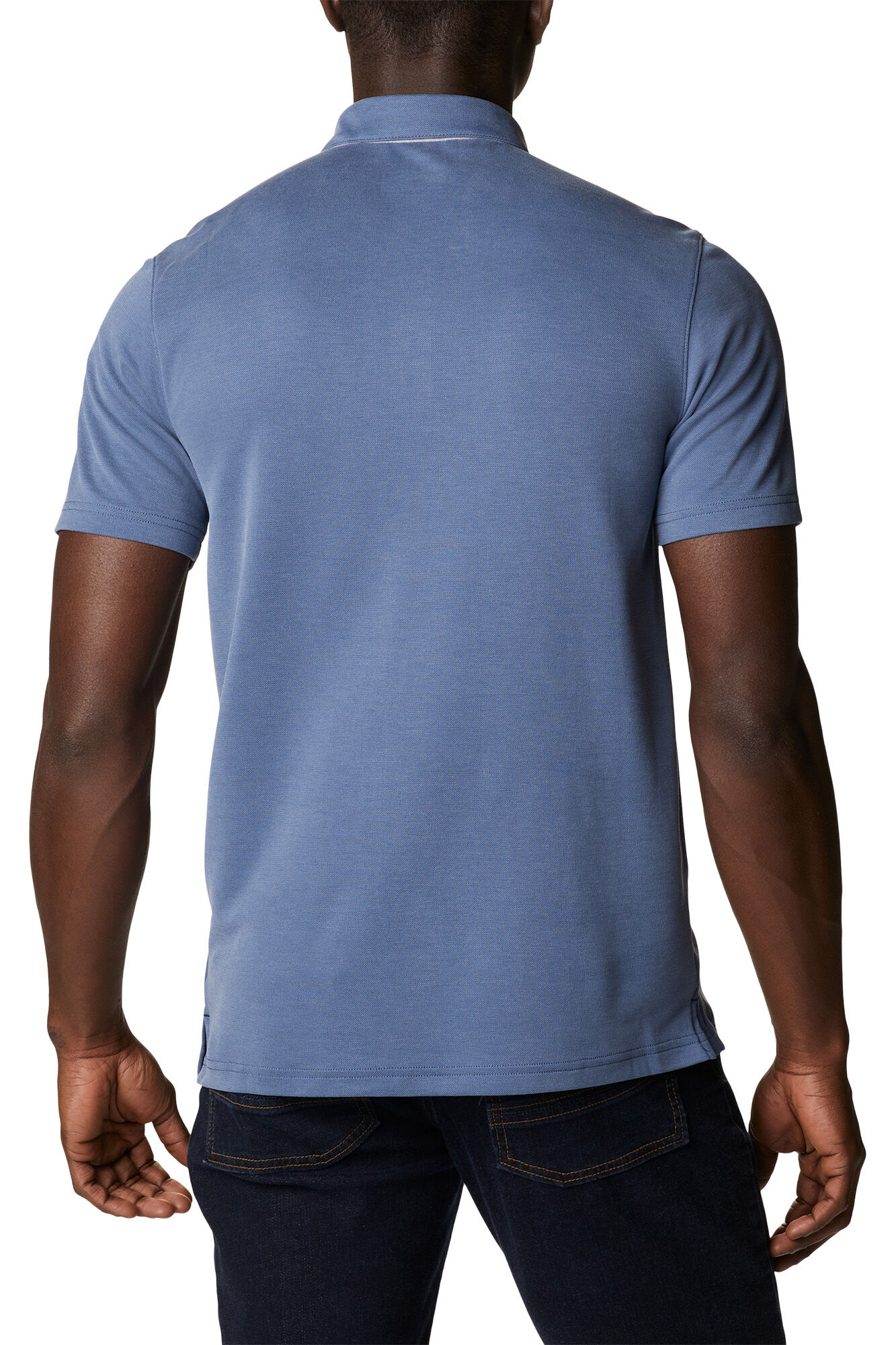 Camisa Polo Masculina Columbia Nelson Point™ - Azul