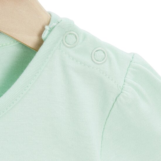 Travel With Love T-shirt manches courtes   Vert        de               P'tit bisou