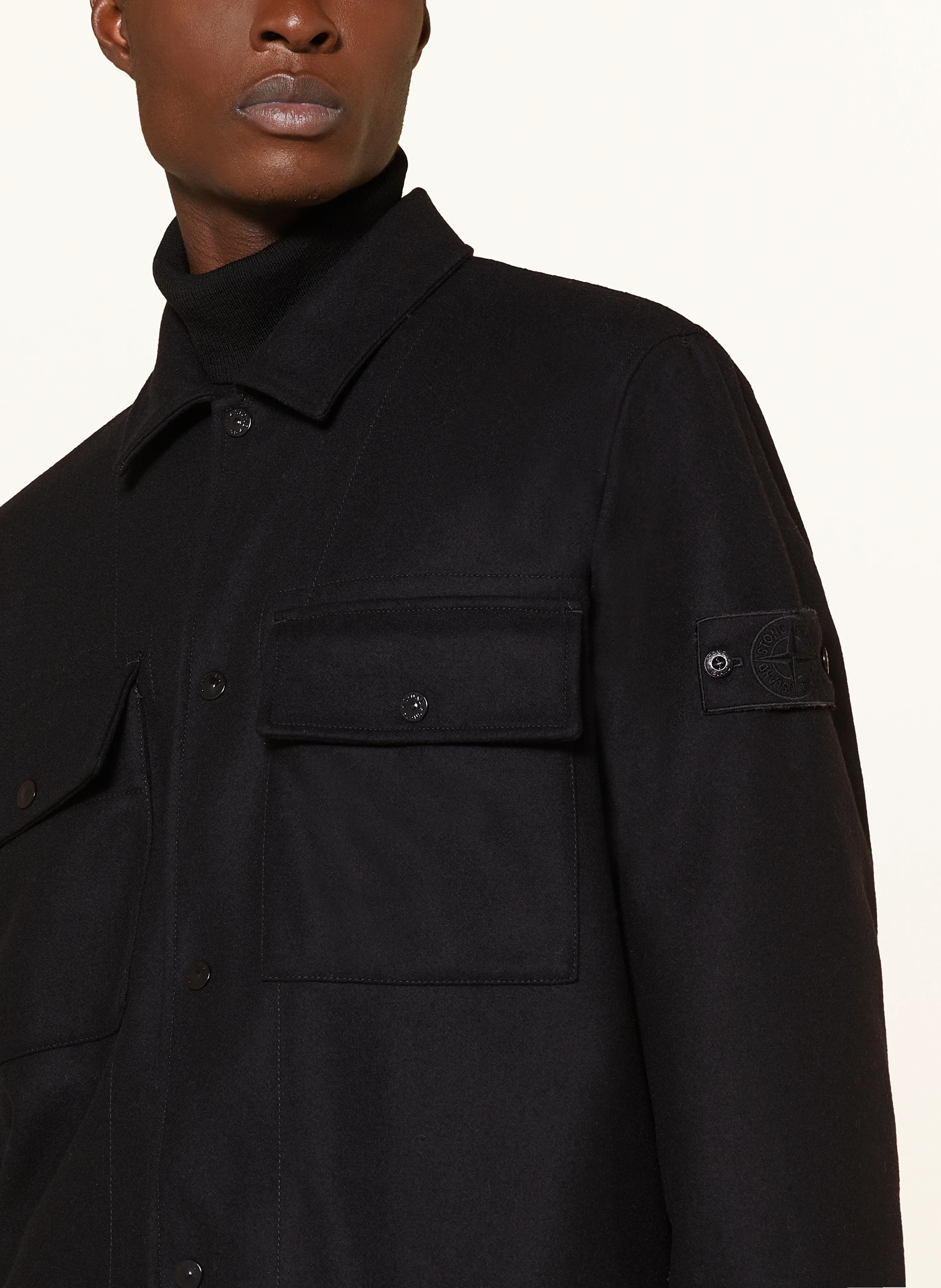 STONE ISLAND Overjacket GHOST