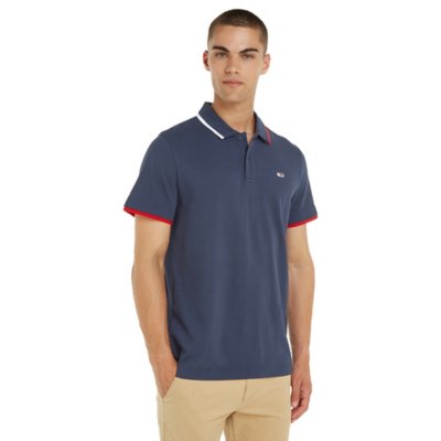 Polo à manches courtes homme Tjm Reg Flag Neck TOMMY HILFIGER