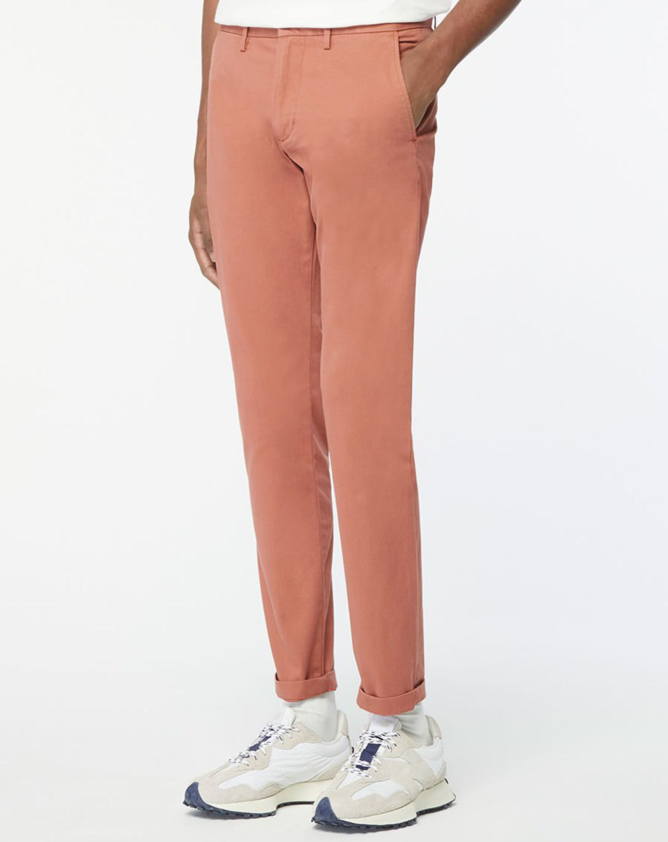 Tommy Hilfiger Pantalon chino 1985 Bleecker cuivre