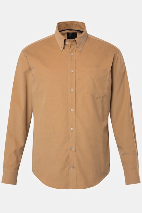 Cordhemd, Langarm, Buttondown-Kragen, Modern Fit
