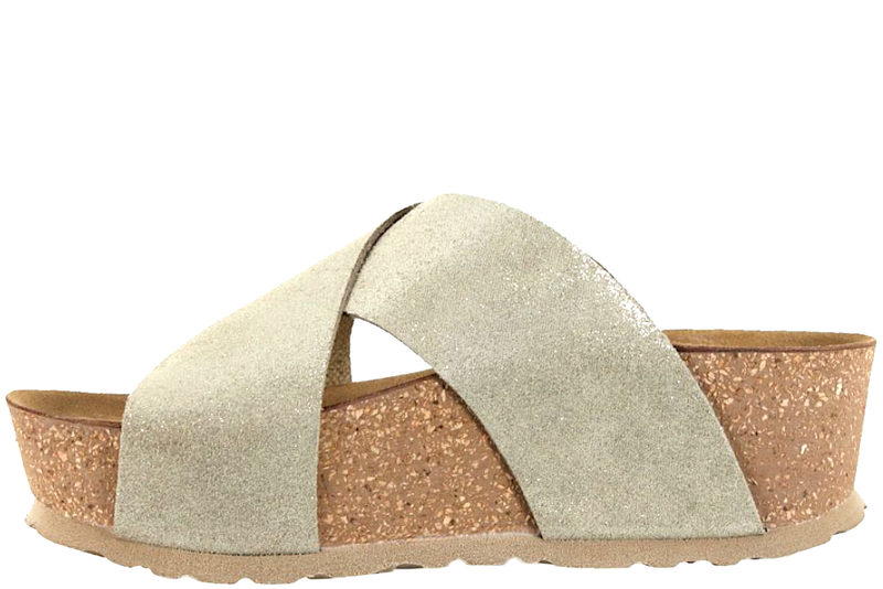 COPENHAGEN SHOES MY GOLD ONES SANDAL I GULD RUSKIND