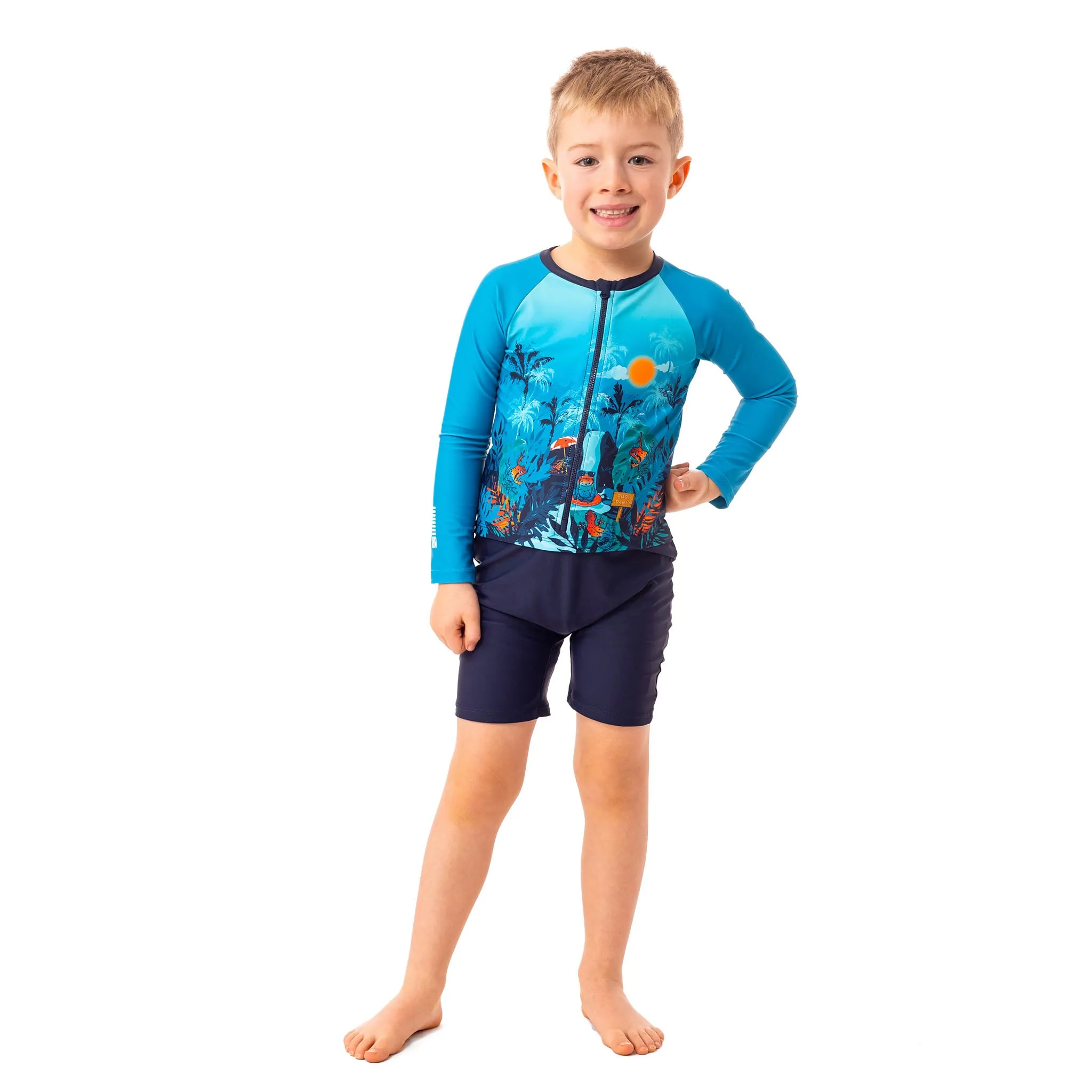 Nanö Maillot UV Manches Longues Grenouilles 2-4ans