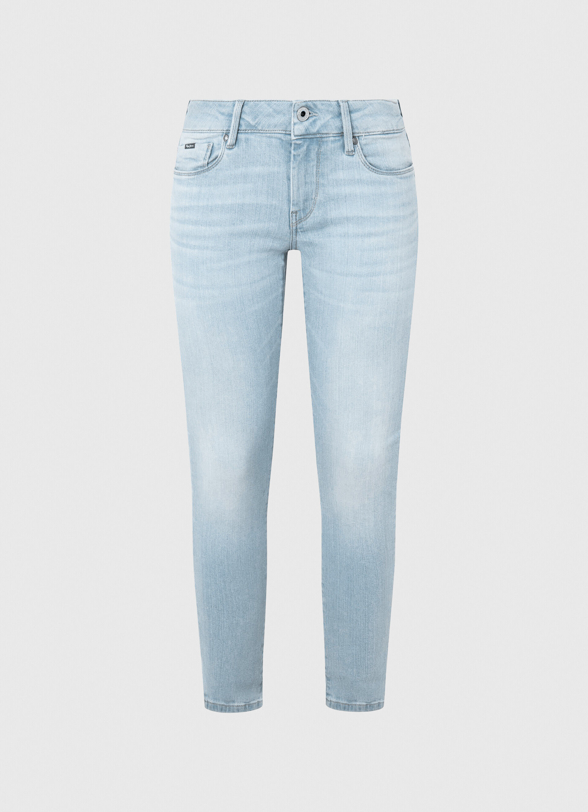 Calça jeans skinny de cintura média SOHO FIT - jeans