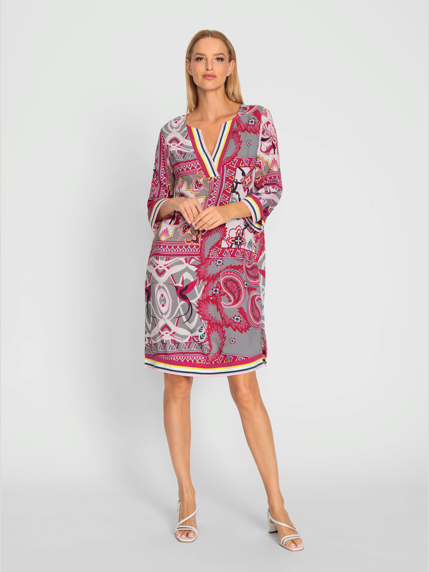 Robe imprimée qualité tissée