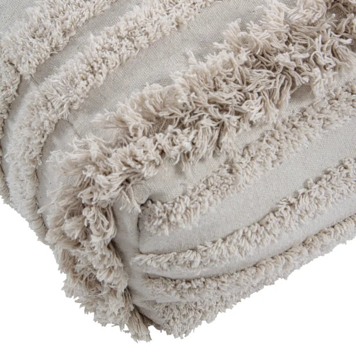 Lorena Canals - Early Hours Pouf, 54 x 54 cm, natur