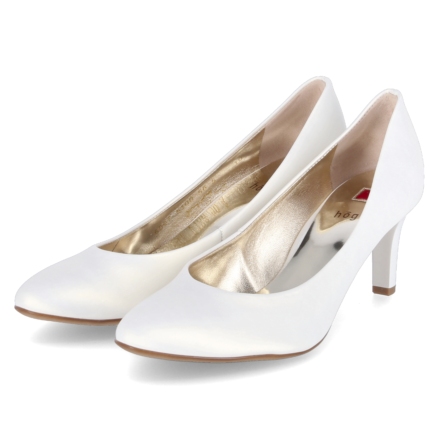Högl Pumps - perlweiß