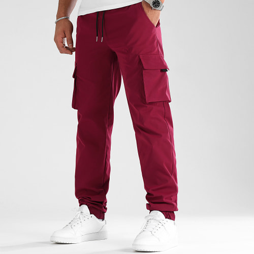 Pantalon Cargo 0462 Bordeaux