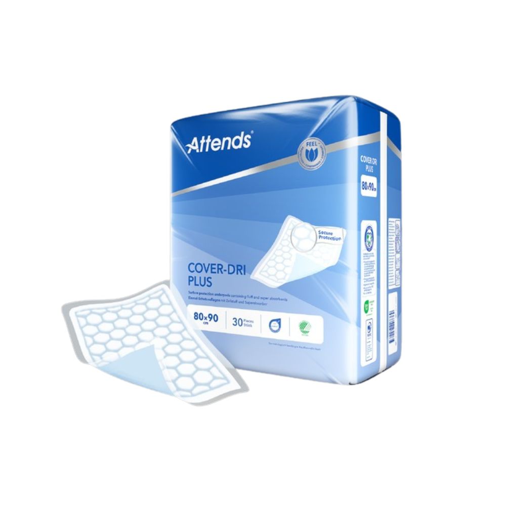 Attends Cover Dri Plus 80 x 90cm (30 stuks)